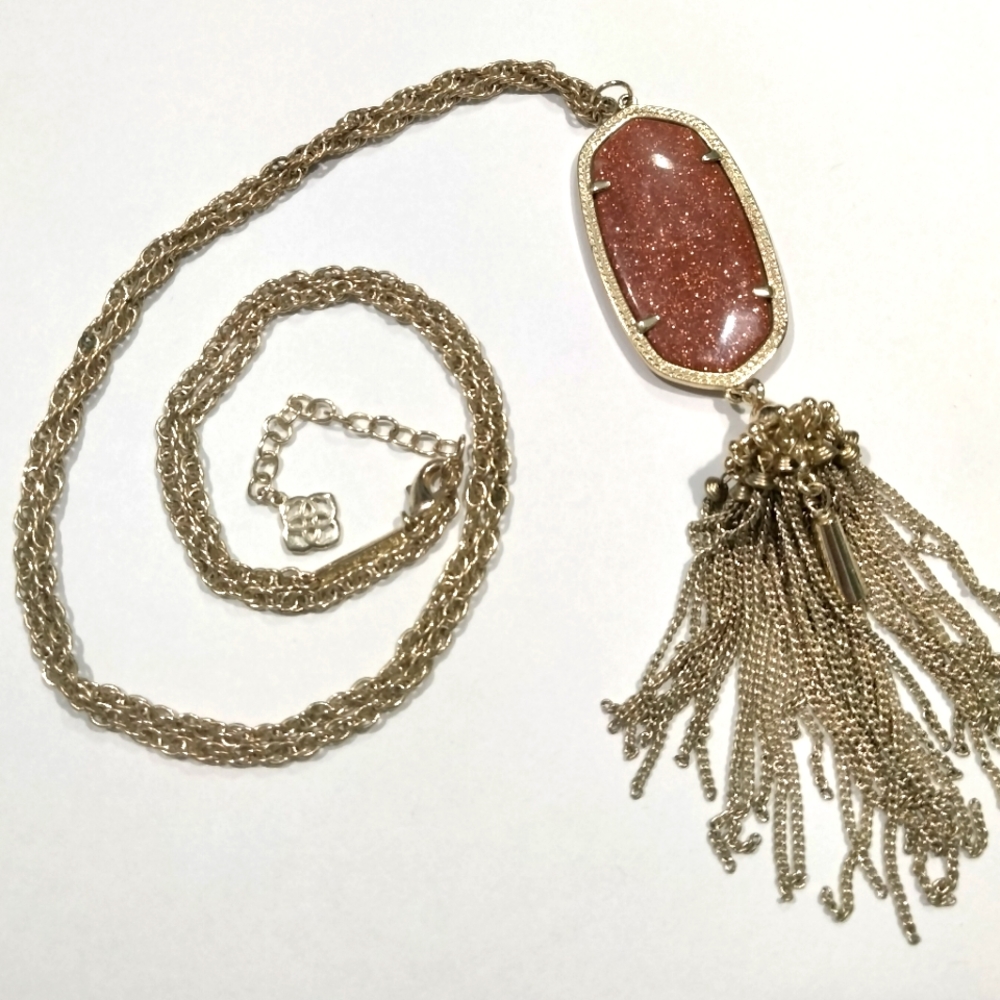 Kendra Scott Rayne Long Pendant Necklace